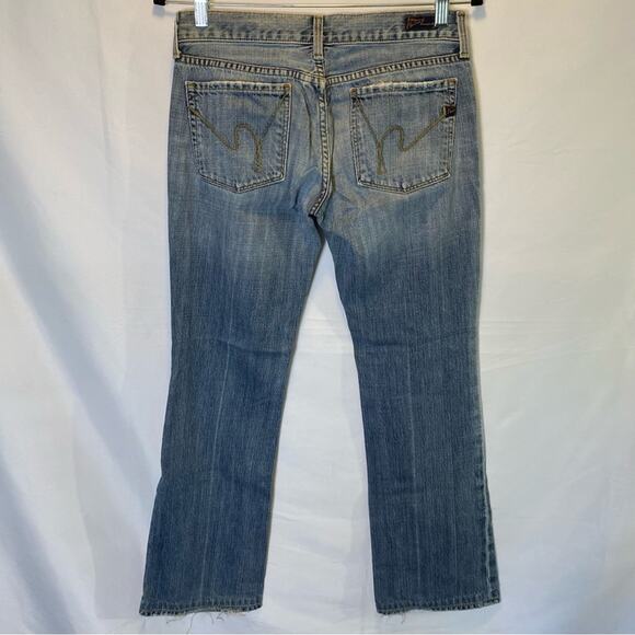 Vintage Citizens of Humanity‎ Kelly #001 Low Waist Bootcut Denim Jeans Size 27 - Picture 5 of 14